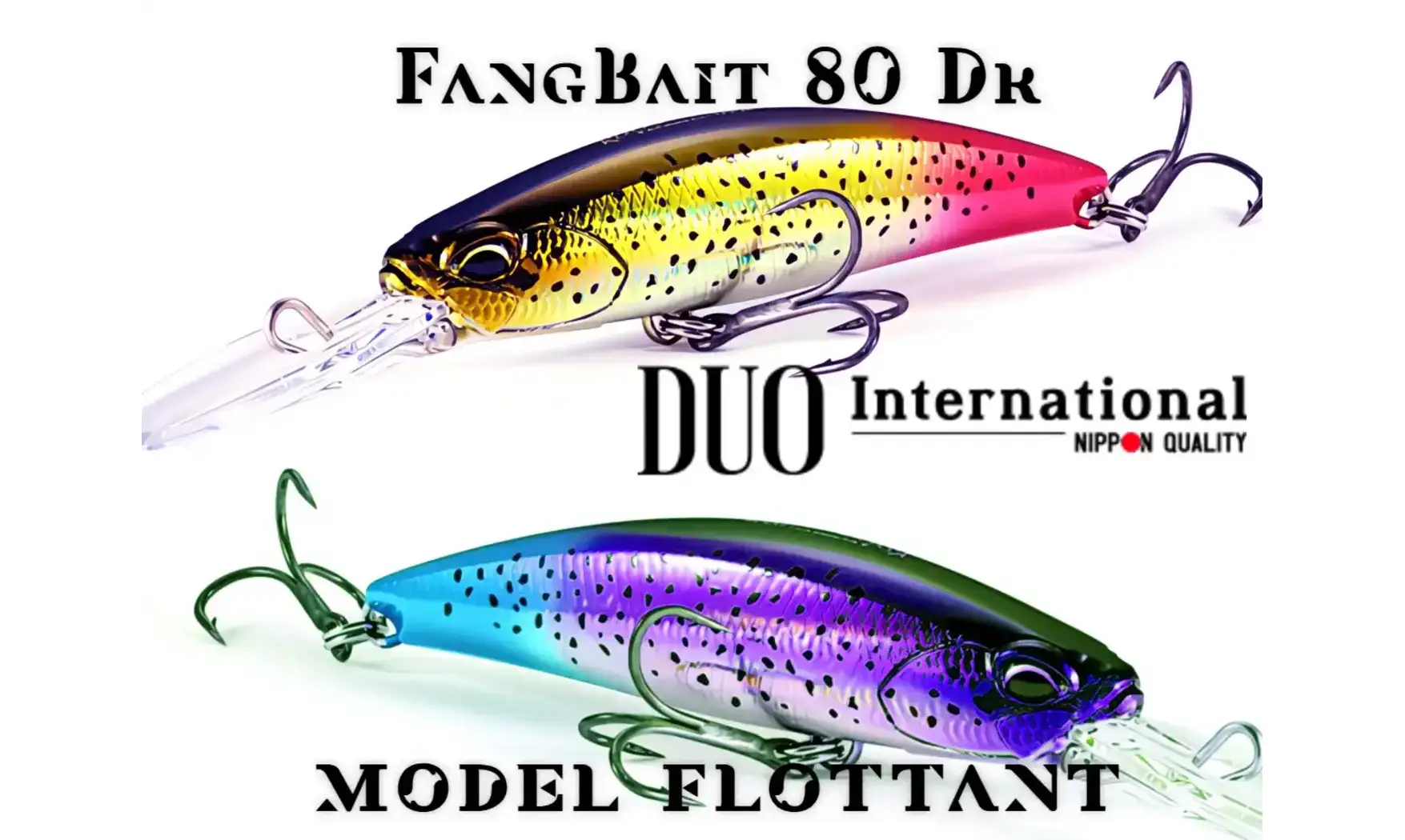 DUO FANGBAIT DR : 80MM - 12GR - LONGBILL
