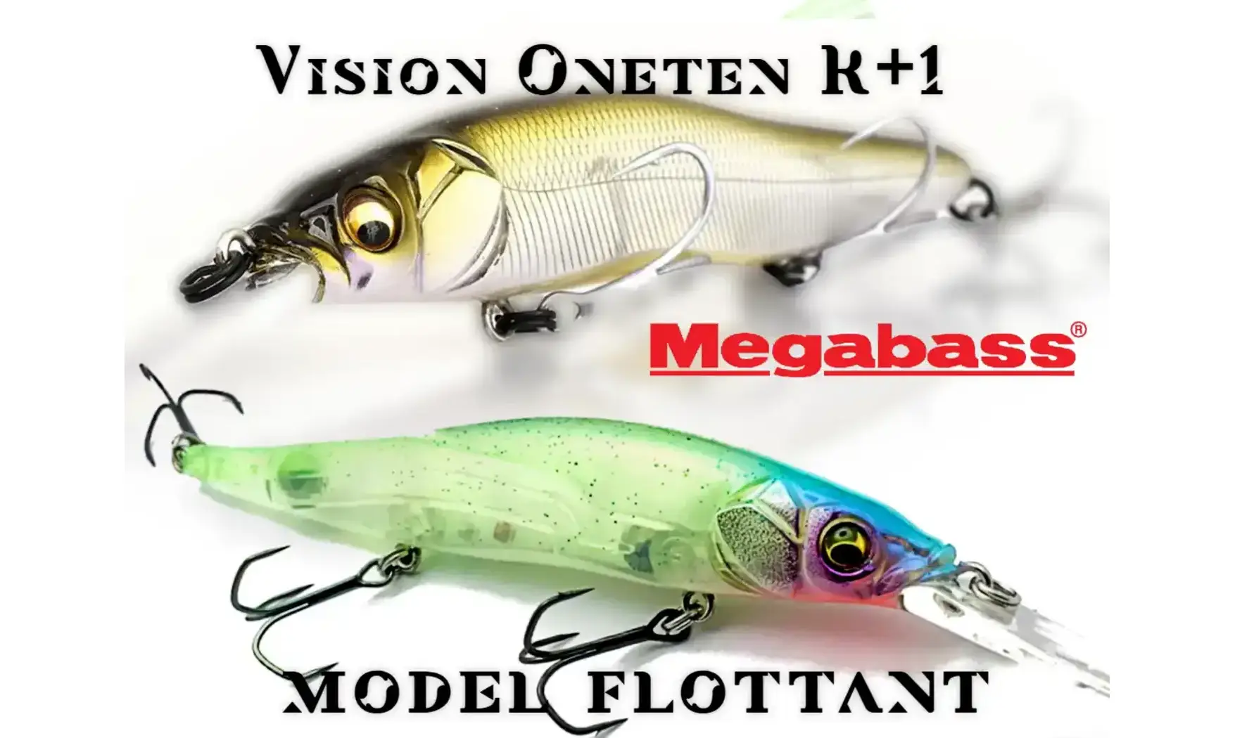 MINNOW VISION ONETEN R+1 : 110MM - 14GR