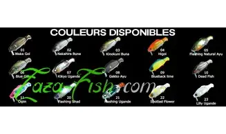 CRANKBAIT GAN CRAFT OSA 115 : 115mm