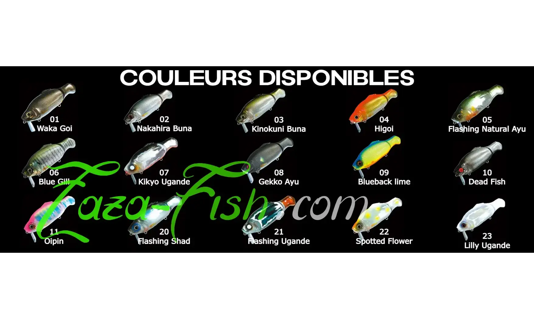 CRANKBAIT GAN CRAFT OSA 115 : 115mm