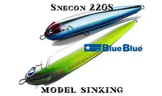 LEURRE PENCIL BAIT BLUE BLUE SNECON 220S