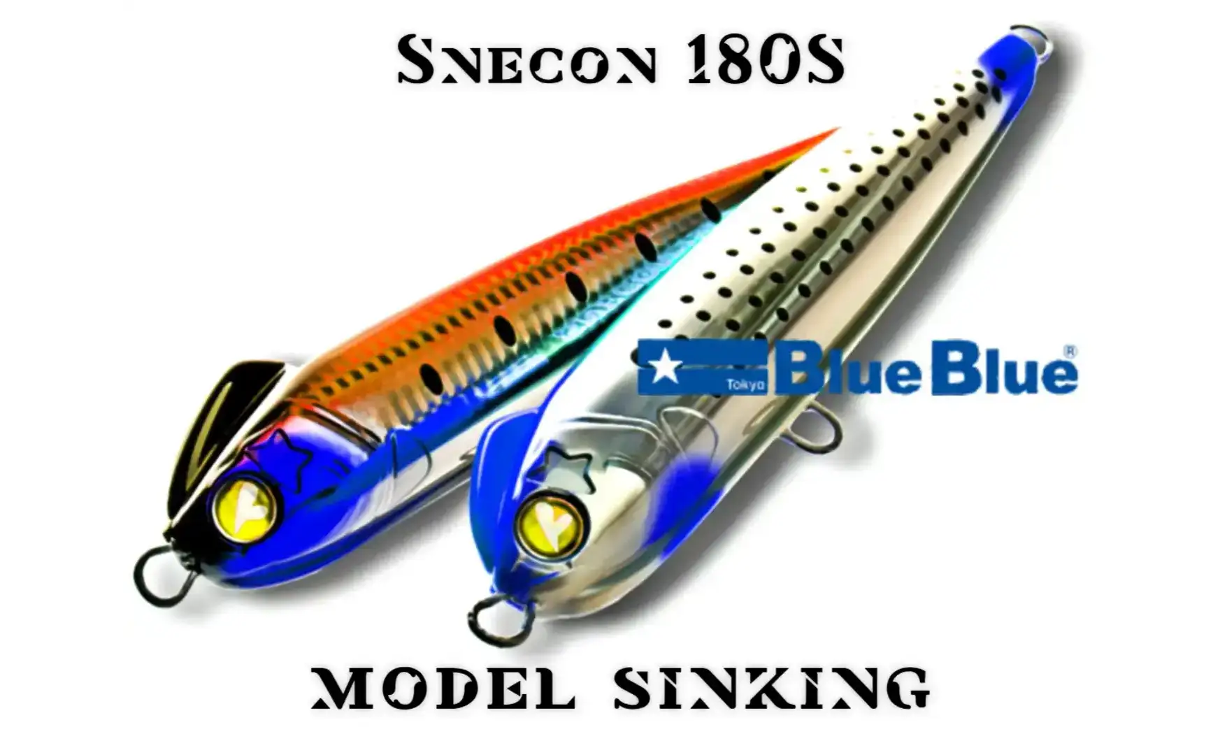 LEURRE PENCIL BAIT BLUE BLUE SNECON 180S