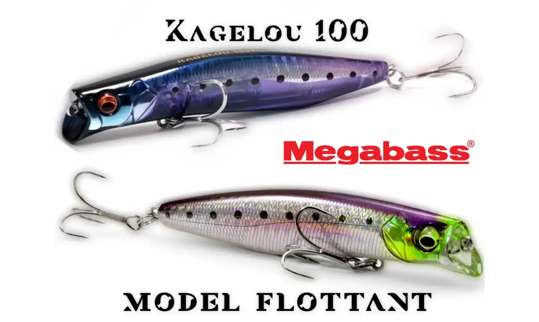 MINNOW KAGELOU 100F : 100MM - 12GR