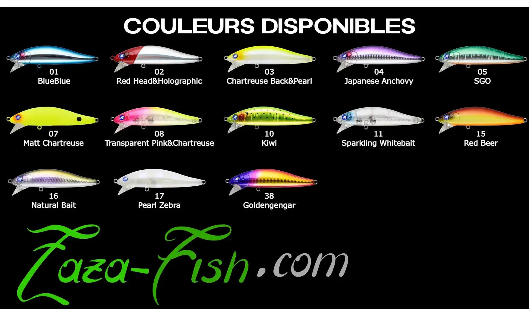 BLUE BLUE ZEPPER 80S : JERKBAIT MINNOW