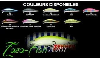 BLUE BLUE ZEPPER 140f : JERKBAIT MINNOW