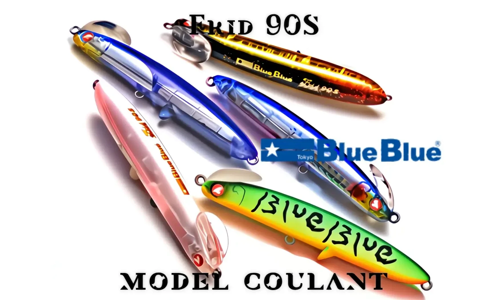 BLUE BLUE FRID 90S : JIG MINNOW