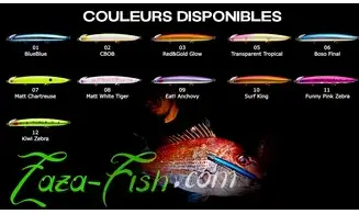 LEURRE BLUE BLUE FRID 125S : JIG MINNOW