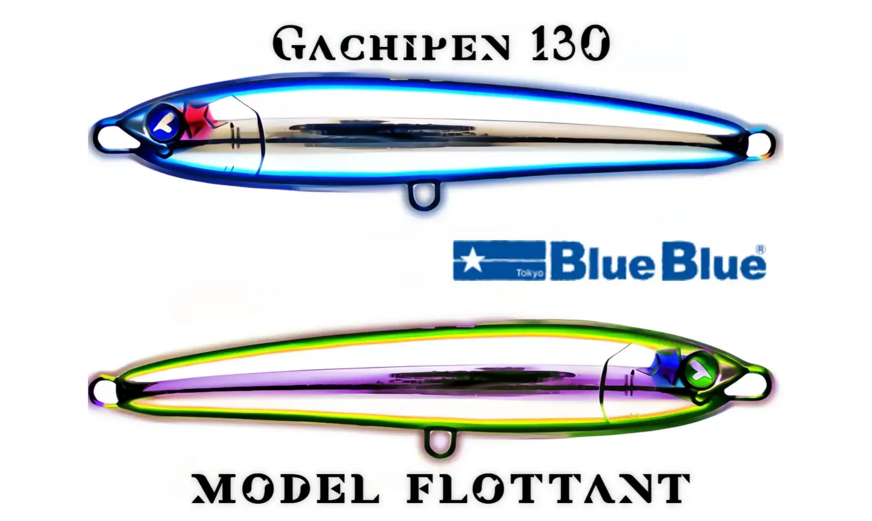 GACHIPEN 130 : STICKBAIT TOPWATER PLUG