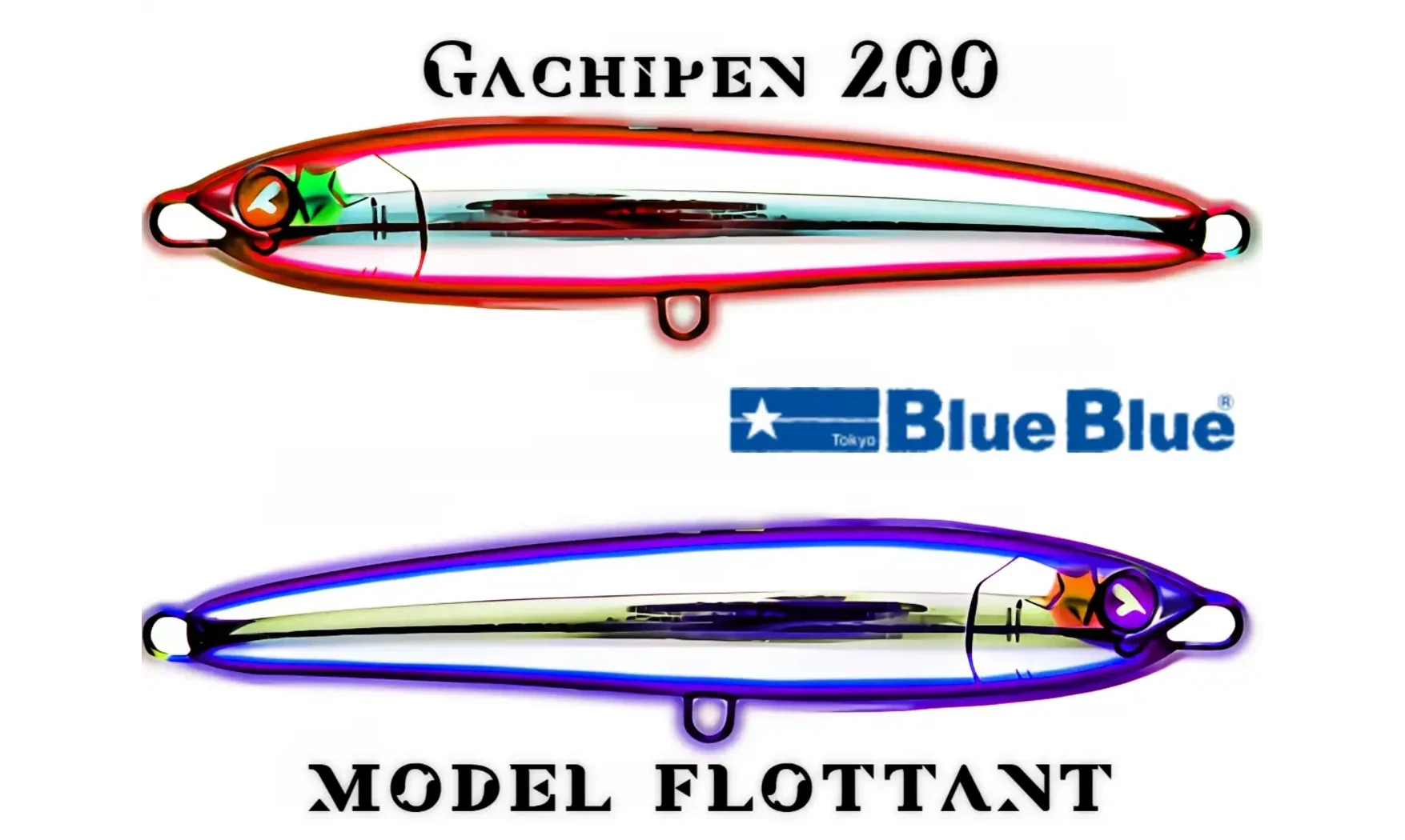 GACHIPEN 200 : STICKBAIT TOPWATER PLUG