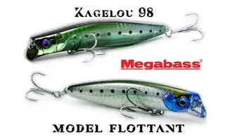 MINNOW KAGELOU 98F : 98MM - 12GR