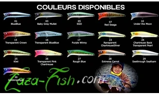 BLUEBLUE GABOZ 65 : LEURRE WAKEBAIT