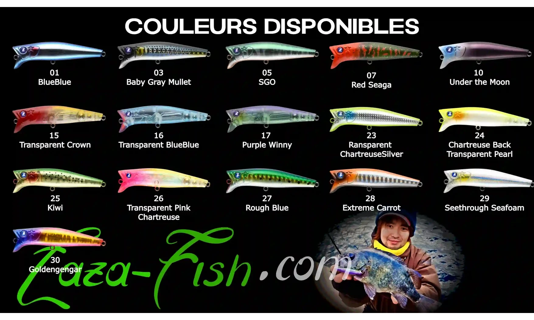 BLUEBLUE GABOZ 65 : LEURRE WAKEBAIT