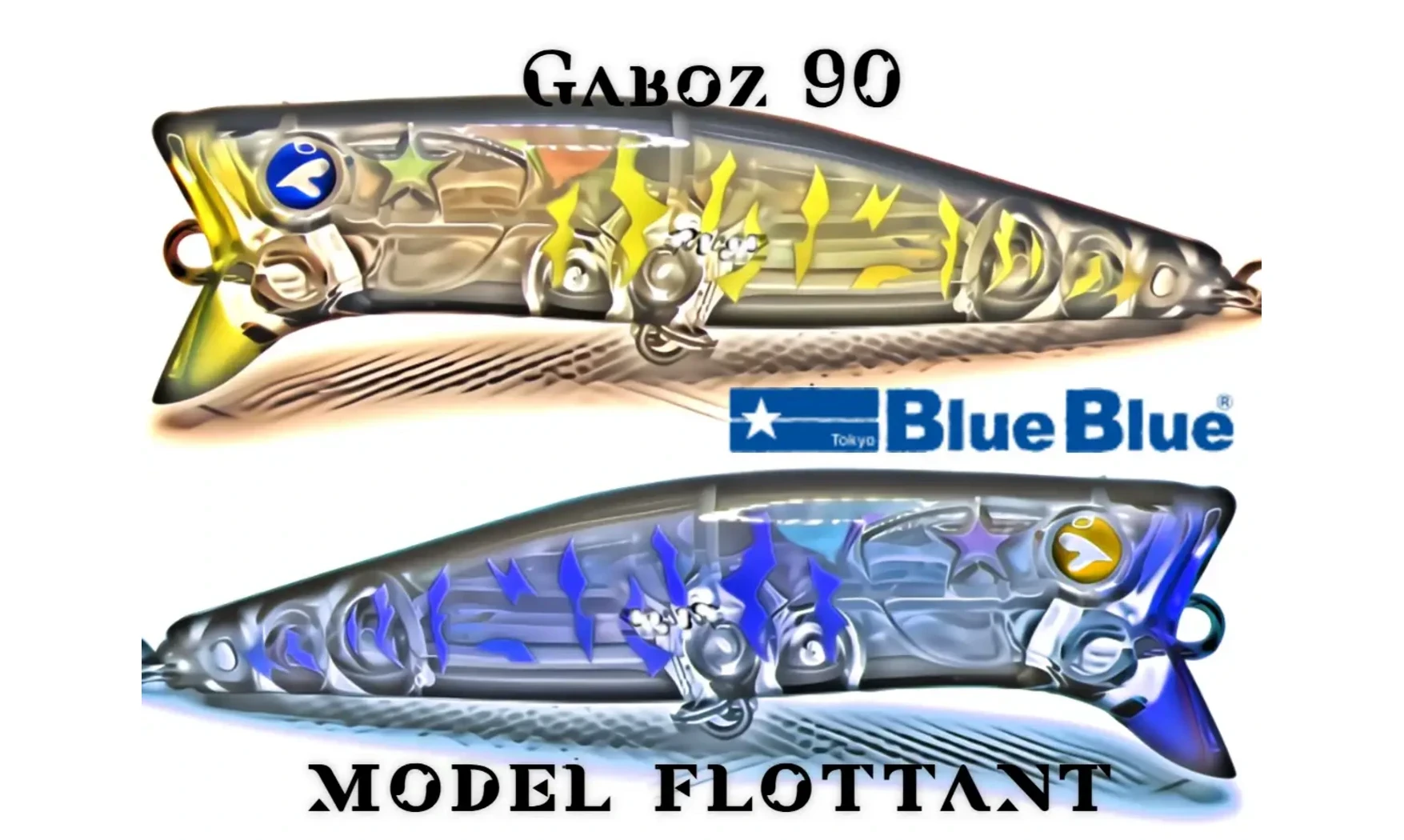BLUEBLUE GABOZ 90 : LEURRE WAKEBAIT