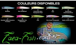 BLUE BLUE GABOZ 150 : LEURRE WAKEBAIT