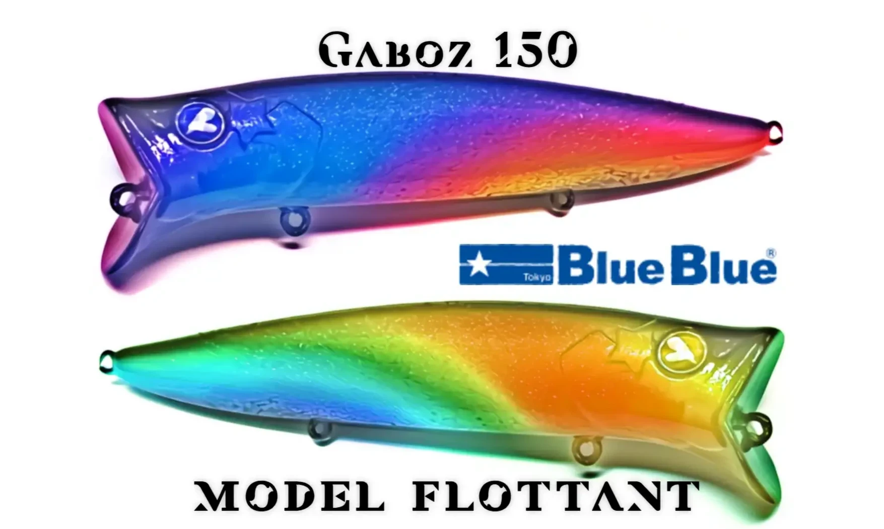 BLUE BLUE GABOZ 150 : LEURRE WAKEBAIT
