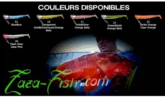 BLUEBLUE JOLTY 55 : SHAD À TÊTE PLOMBÉE